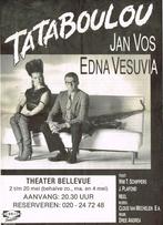 Wim T. Schippers - Edna Vesuvia - Jan Vos:"TATABOULOU" 1989, Ophalen of Verzenden, Zo goed als nieuw, Wim T. Schippers, Toneel