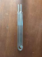 Laboratorium Glazen Buis - Chemie - U-vorm, Ophalen of Verzenden, Zo goed als nieuw