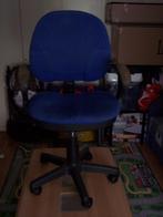 Bureaustoel voor een tiener, Ophalen, Gebruikt, Blauw, Bureaustoel