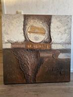 Abstract Kunstwerk met Textuur, Antiek en Kunst, Kunst | Schilderijen | Klassiek, Ophalen