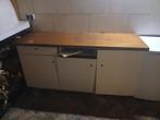 Keukenblok, Gebruikt, 150 tot 200 cm, Ophalen of Verzenden, Minder dan 100 cm