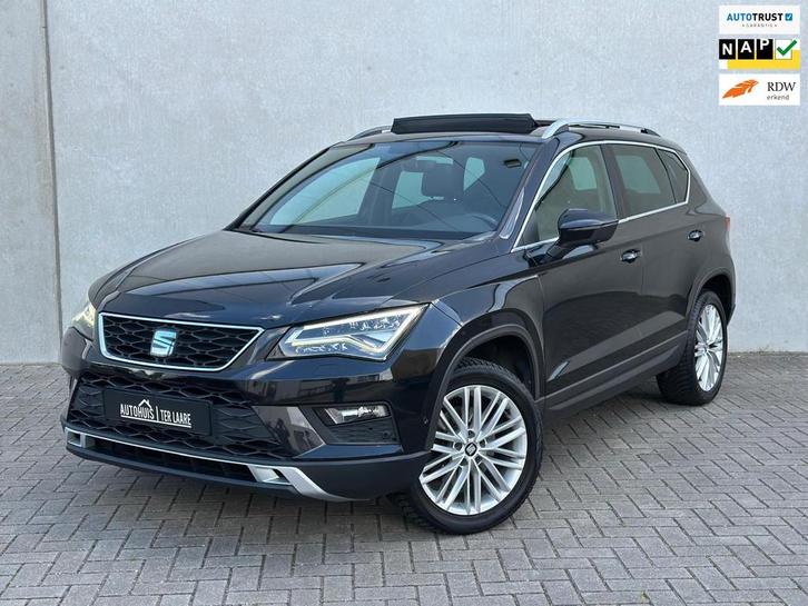 SEAT Ateca 1.4 EcoTSI Xcellence 4Drive DSG Pano Carplay Came, Auto's, Seat, Bedrijf, Te koop, Ateca, 4x4, ABS, Achteruitrijcamera