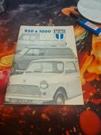 Mini 850 & 1000 Instructieboekje - Origineel, Ophalen of Verzenden