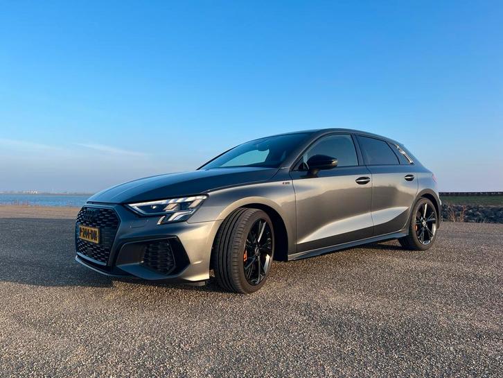Audi A3 S-Line|35TFSi|S-tronic|AppleCP|2022|DaytonaPearl|, Auto's, Audi, Particulier, A3, ABS, Adaptieve lichten, Adaptive Cruise Control