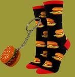 HAMBURGER SOKKEN (UNISEX) + SLEUTELHANGER HAMBURGER, Ophalen of Verzenden, Nieuw