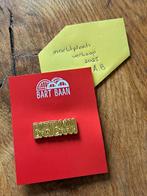 Bart Baan goudkleurige pin, Verzamelen, Ophalen of Verzenden