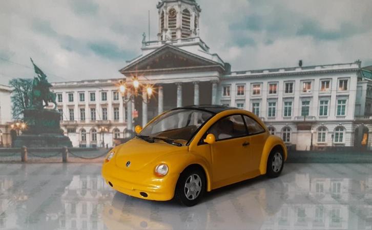 1:43 VW New Beetle Concept Car 1994; Minichamps 430054001, Hobby en Vrije tijd, Modelauto's | 1:43, Zo goed als nieuw, Auto, MiniChamps