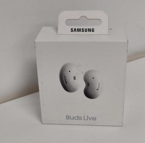 Samsung Galaxy Buds Live - Noise cancelling - Wit, Telecommunicatie, Mobiele telefoons | Oordopjes, Nieuw, Bluetooth, Ophalen of Verzenden