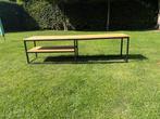 Tv-meubel/side table, mag zsm weg!, Huis en Inrichting, Tafels | Sidetables, Ophalen, Gebruikt, 200 cm of meer, Eikenhout