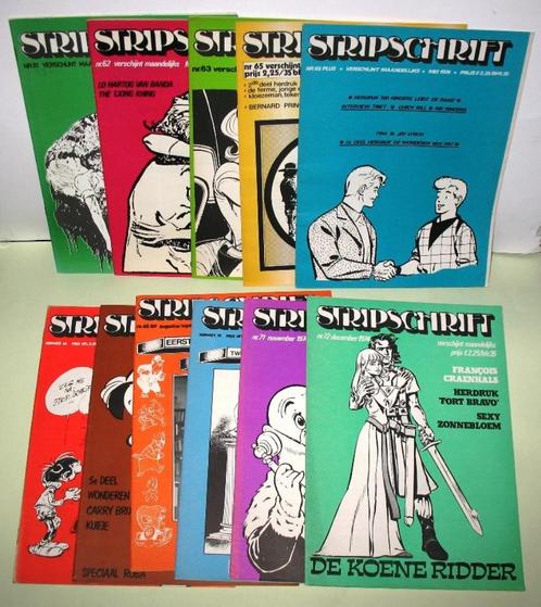 Stripschrift 1974 jaargang compleet 11 stuks ZGAN, Boeken, Stripboeken, Zo goed als nieuw, Eén stripboek, Ophalen of Verzenden