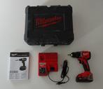 Milwaukee M18 BLPDRC Slagboormachine met Oplader en Koffer, Doe-het-zelf en Verbouw, Gereedschap | Boormachines, Ophalen, Zo goed als nieuw