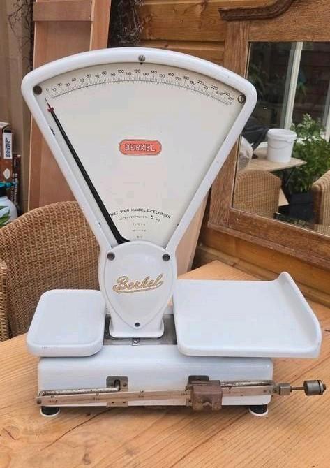 Antieke Berkel Weegschaal, Antiek en Kunst, Antiek | Gereedschap en Instrumenten, Ophalen