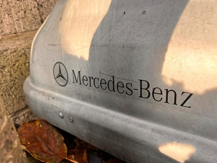 Gratis af te halen dakkoffer Mercedes, Auto diversen, Dakkoffers, Zo goed als nieuw, Ophalen of Verzenden