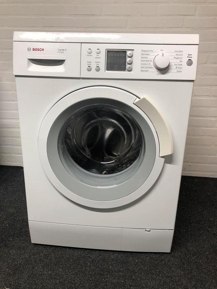 8kg A+++ Wasmachone Bosch Logixx8 MET GARANTIE OPHALEN €229, Witgoed en Apparatuur, Wasmachines, Zo goed als nieuw, Voorlader