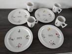 Heel leuk 8-delig servies mumu-cow, nieuw, Nieuw, Ophalen of Verzenden, Bord(en), Overige stijlen