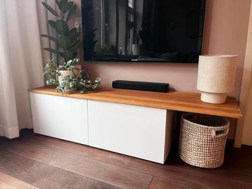 TV Meubel: IKEA Besta + Eiken Blad - Rotterdam - afbeelding 3