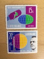 Suriname 1961 ruimtevaart, Postzegels en Munten, Postzegels | Suriname, Ophalen of Verzenden, Postfris