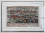Omstreeks 1630 Kopergravure Prent MAASTRICHT MAAS Meisner, Ophalen of Verzenden