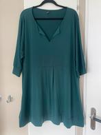 YOEK smaragd groen travelstof tuniek maat 52, Kleding | Dames, Ophalen of Verzenden, Zo goed als nieuw, Groen, Blouse of Tuniek