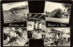 Groeten uit Hotel v. Hal - Voorst bij Ulft - 5 afb - ongelop, Verzamelen, Ansichtkaarten | Nederland, Ophalen of Verzenden, 1940 tot 1960