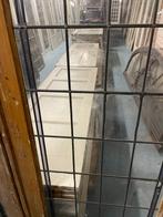 Set schuif / en-suite deuren met glas in lood 213x165cm., Antiek en Kunst, Ophalen