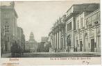 Bruxelles – Rue de la Régence et Palais des Beaux-Arts, Ophalen of Verzenden, Voor 1920, Gelopen, Brussel (Gewest)