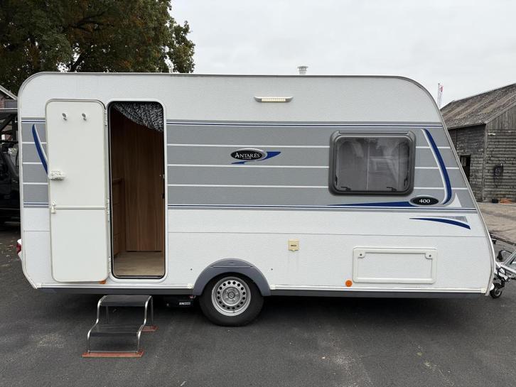 CARAVELAIR ANTARIS 400 VASTBED TREINZIT VOORTENT MOVER (TOP), Caravans en Kamperen, Caravans, Bedrijf, tot en met 4, 750 - 1000 kg