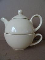 Theepot Tea for one theepot vintage theepotje Tea for one, Nieuw, Overige typen, Ophalen of Verzenden, Effen