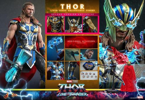 Hot Toys Thor Love and Thunder Deluxe MMS656, Verzamelen, Film en Tv, Nieuw, Film, Actiefiguur of Pop, Ophalen of Verzenden
