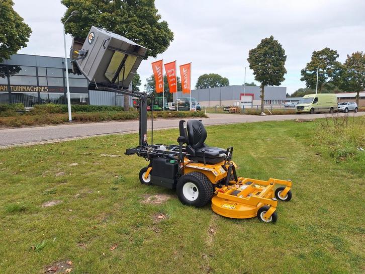 walker diesel hoogkiep Uniek!, Tuin en Terras, Zitmaaiers, Gebruikt, 90 tot 120 cm, Elektrische starter, Opvangbak, Ophalen