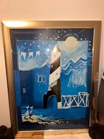 Rosina Wachtmeister ingelijst, Ophalen