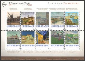 Postzegels Vincent van Gogh: Stad en Dorp beschikbaar voor biedingen