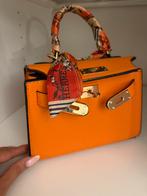 Oranje tasje, Sieraden, Tassen en Uiterlijk, Tassen | Damestassen, Ophalen of Verzenden, Zo goed als nieuw, Oranje, Schoudertasje