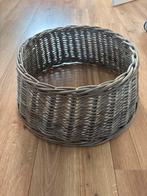 Kerstboomrok/mand gevlochten wilg - als nieuw!, Huis en Inrichting, Ophalen, Mand, Rond, Zo goed als nieuw