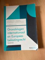 Grondslagen Internationaal en Europees Belastingrecht, Boeken, Studieboeken en Cursussen, Ophalen of Verzenden, Gamma, Zo goed als nieuw