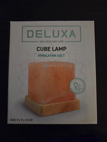 Deluxa Himalaya Zoutlamp Cube - Nieuw in doos beschikbaar voor biedingen