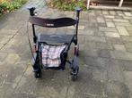 Rollator Topro Troja Classic wijnrood + tas + rugsteun, Diversen, Rollators, Ophalen, Opvouwbaar, Gebruikt
