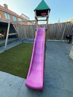 Speeltoestel met schommels en glijbaan, Ophalen of Verzenden, Gebruikt, Glijbaan