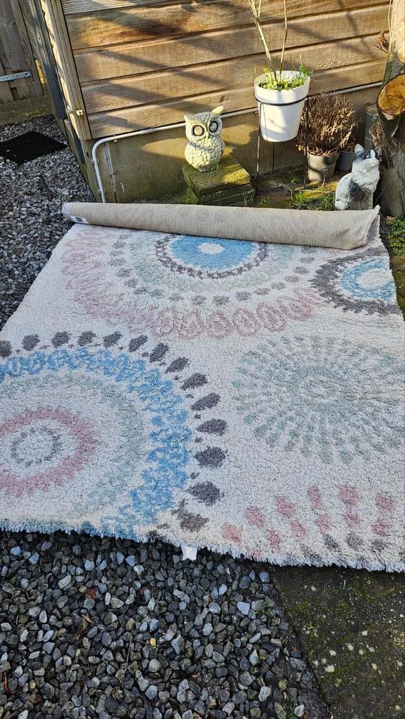 Mooi vloerkleed met patroon, Ophalen, Gebruikt, 150 tot 200 cm, 200 cm of meer