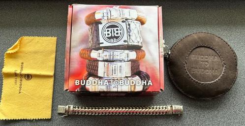 Te koop Buddha to Buddha armband Ben M, Sieraden, Tassen en Uiterlijk, Armbanden, Zo goed als nieuw, Zilver, Zilver, Ophalen