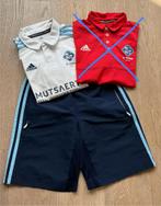 HCT jongens set witte polo + broek, Sport en Fitness, Hockey, Ophalen, Zo goed als nieuw, Kleding