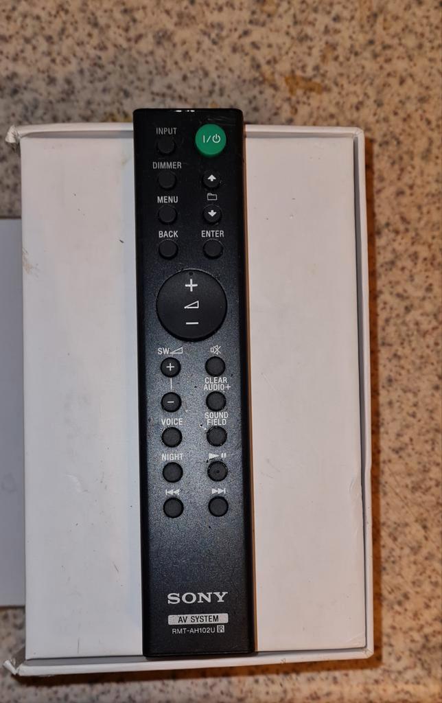 SONY RMT-AH102U Afstandsbediening - Remote, Audio, Tv en Foto, Afstandsbedieningen, Nieuw, Origineel, Receiver of Versterker, Tv