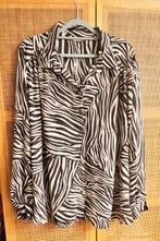H&M overhemd zebraprint XXL, Ophalen of Verzenden, Zo goed als nieuw, Zwart