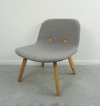Erik Jørgensen Eyes stoel, design stoel , lichtgrijs, Hout, Gebruikt, Minder dan 75 cm, Ophalen of Verzenden