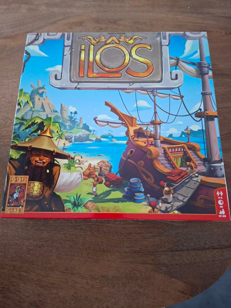 ILOS Bordspel - Strategisch en Avontuurlijk!, Hobby en Vrije tijd, Gezelschapsspellen | Bordspellen, Ophalen of Verzenden, Zo goed als nieuw