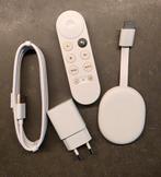 Google Chromecast + Google TV - 4K, Audio, Tv en Foto, Mediaspelers, Ophalen of Verzenden, Zo goed als nieuw