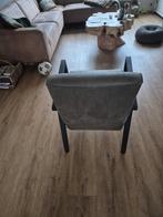 Xooon Bueno fauteuil - olijfgroen met houten armen, 75 tot 100 cm, Ophalen of Verzenden, Zo goed als nieuw, Stof