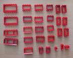 Vintage lego raampjes rood, Kinderen en Baby's, Speelgoed | Duplo en Lego, Ophalen of Verzenden, Gebruikt, Losse stenen, Lego