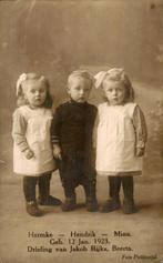 Beerta - Drieling - Jakob Rijks Fotokaart, Verzamelen, Ansichtkaarten | Nederland, Ophalen of Verzenden, Voor 1920, Ongelopen