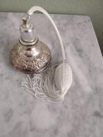 zilveren parfumverstuiver., Verzamelen, Parfumverzamelingen, Ophalen of Verzenden, Zo goed als nieuw, Parfumfles